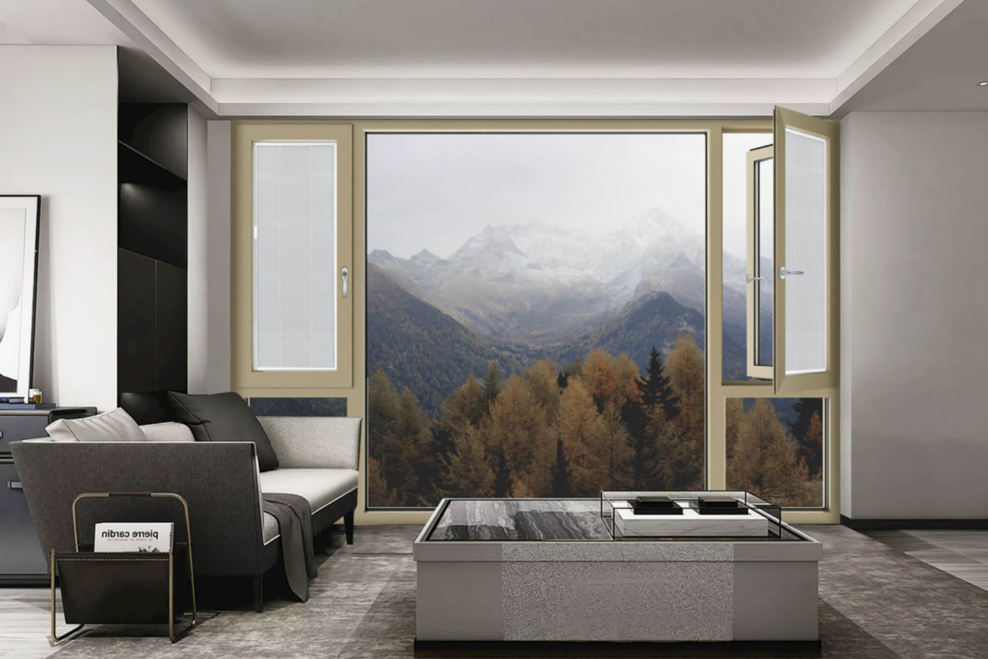 E110 series Thermal Break Casement Window