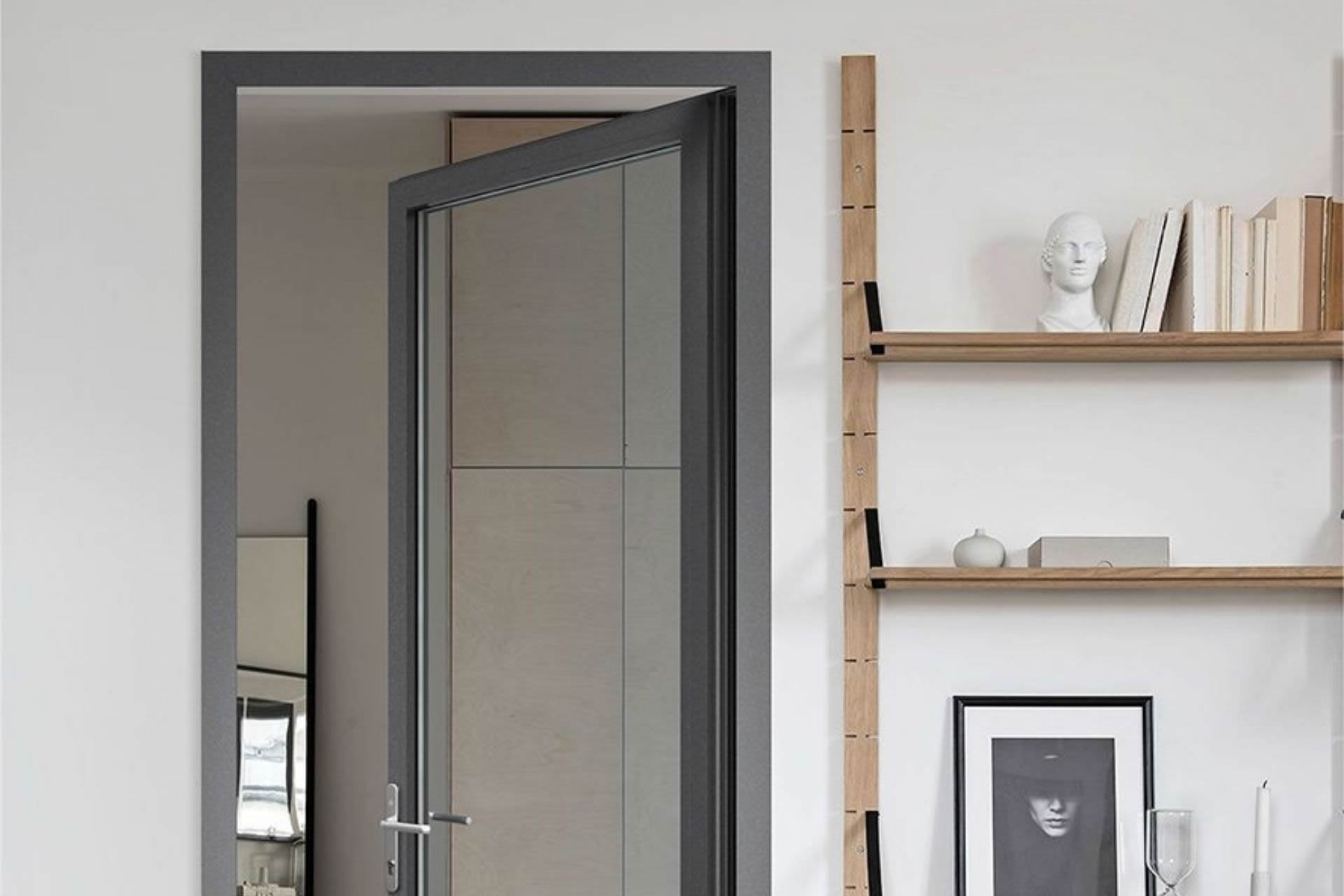 Extremely Narrow Casement Door
