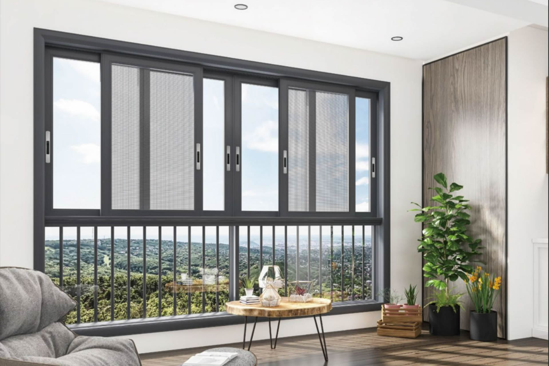 S120 high performance side pressure airtight window