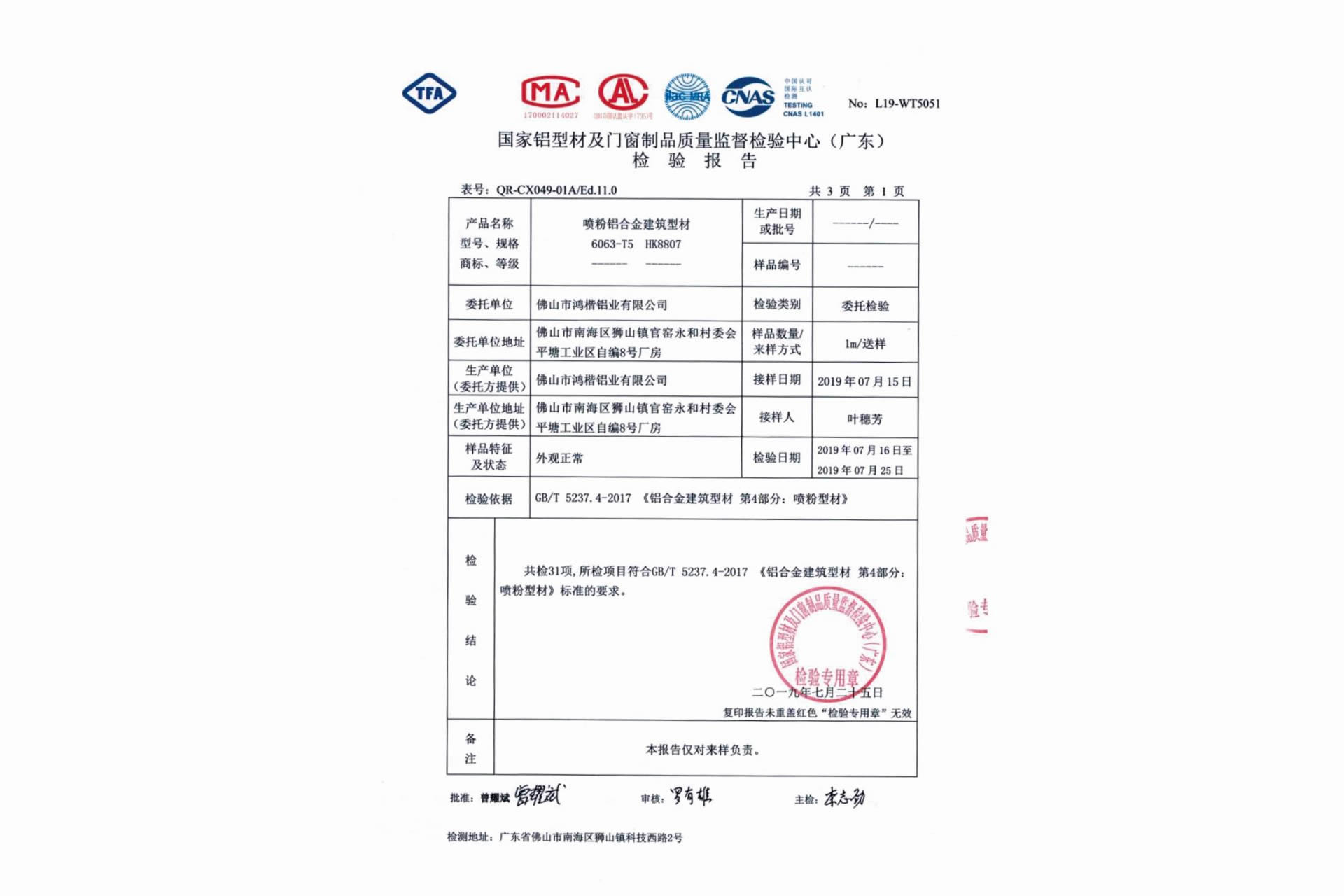 Inspection Report